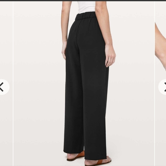Lululemon Noir Pant Sz 4 Black - Picture 4 of 12